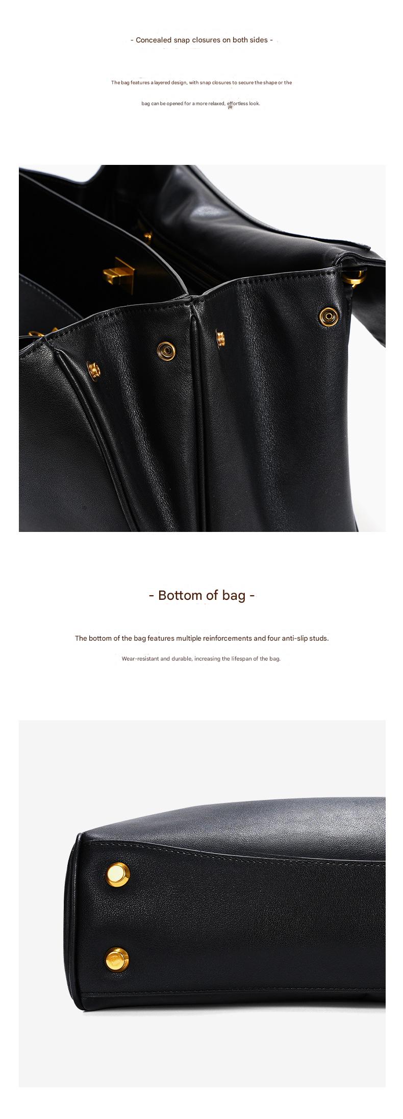 black leather handbags,women,detail 03