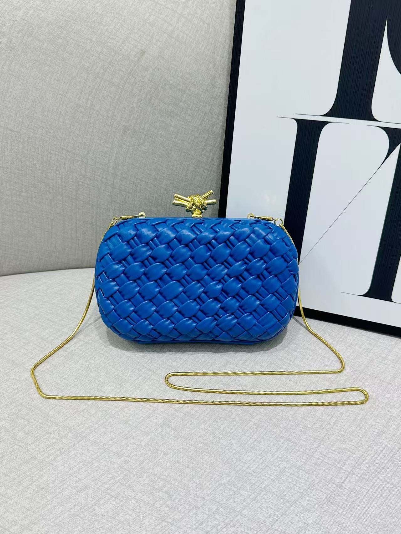 dark blue microfiber leather box bags,women,front