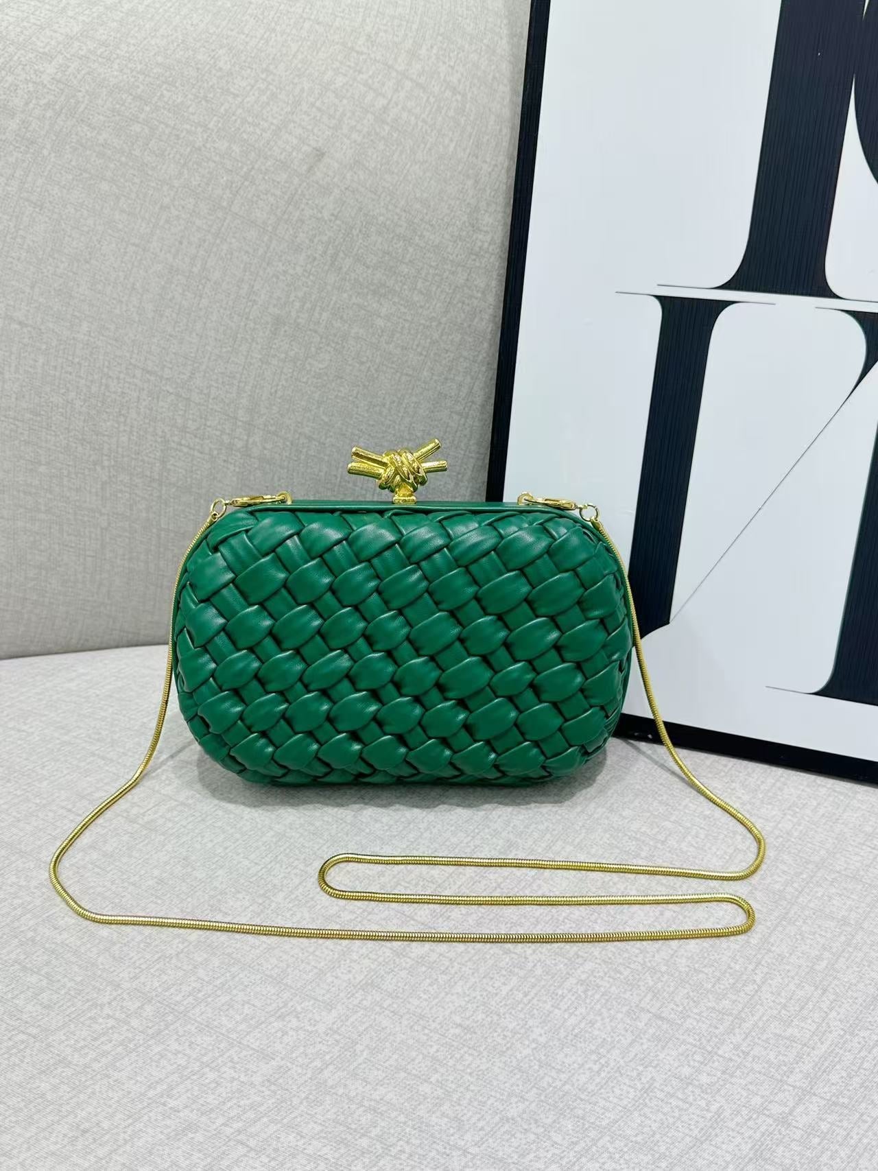 dark green microfiber leather box bags,women,front