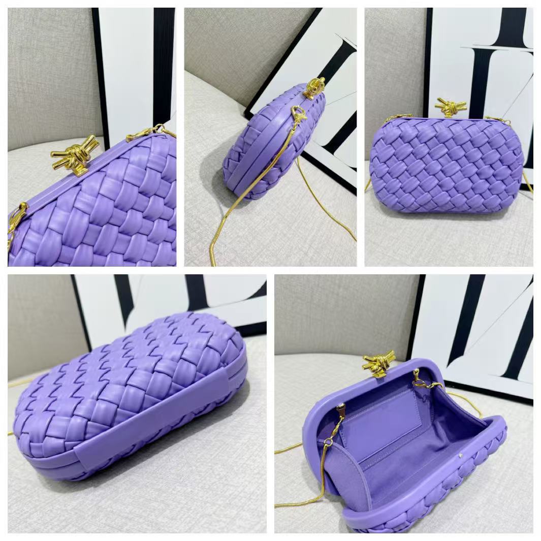 purple microfiber leather box bags,women,detail