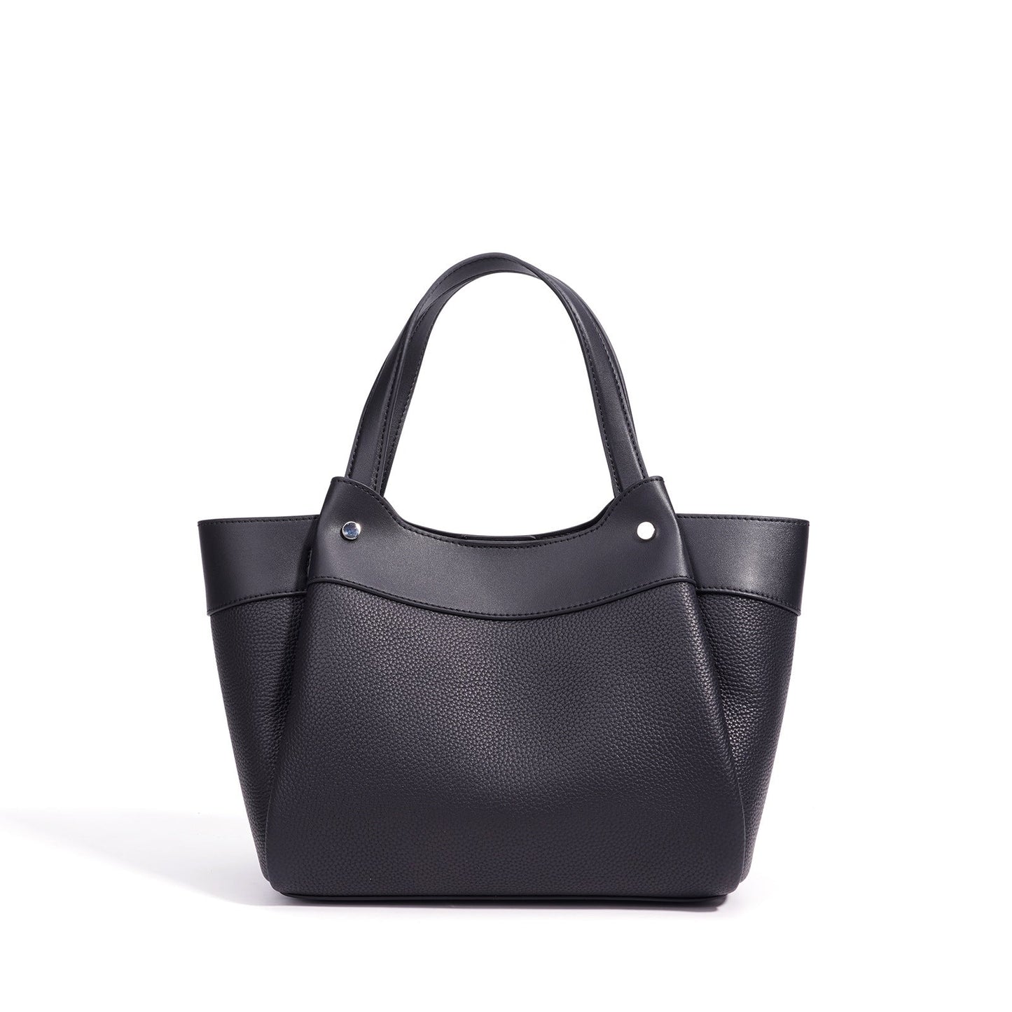 black fanlosn leather bucket handbags,women,front 02