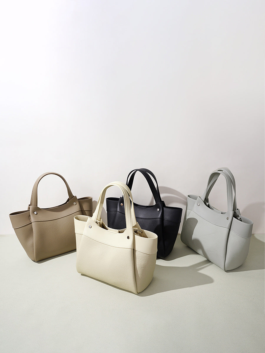 fanlosn leather bucket handbags,women,color display