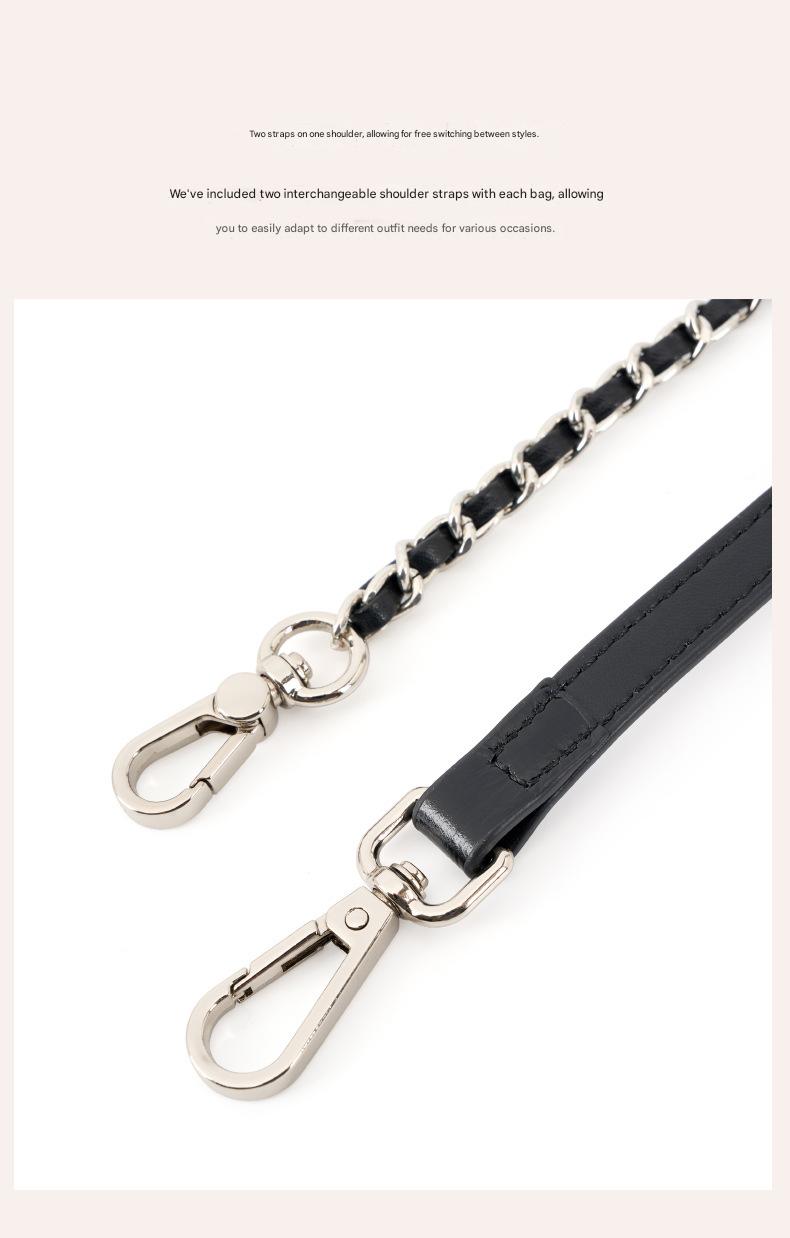 black fanlosn oil wax leather cloud bag strap women,custom,front