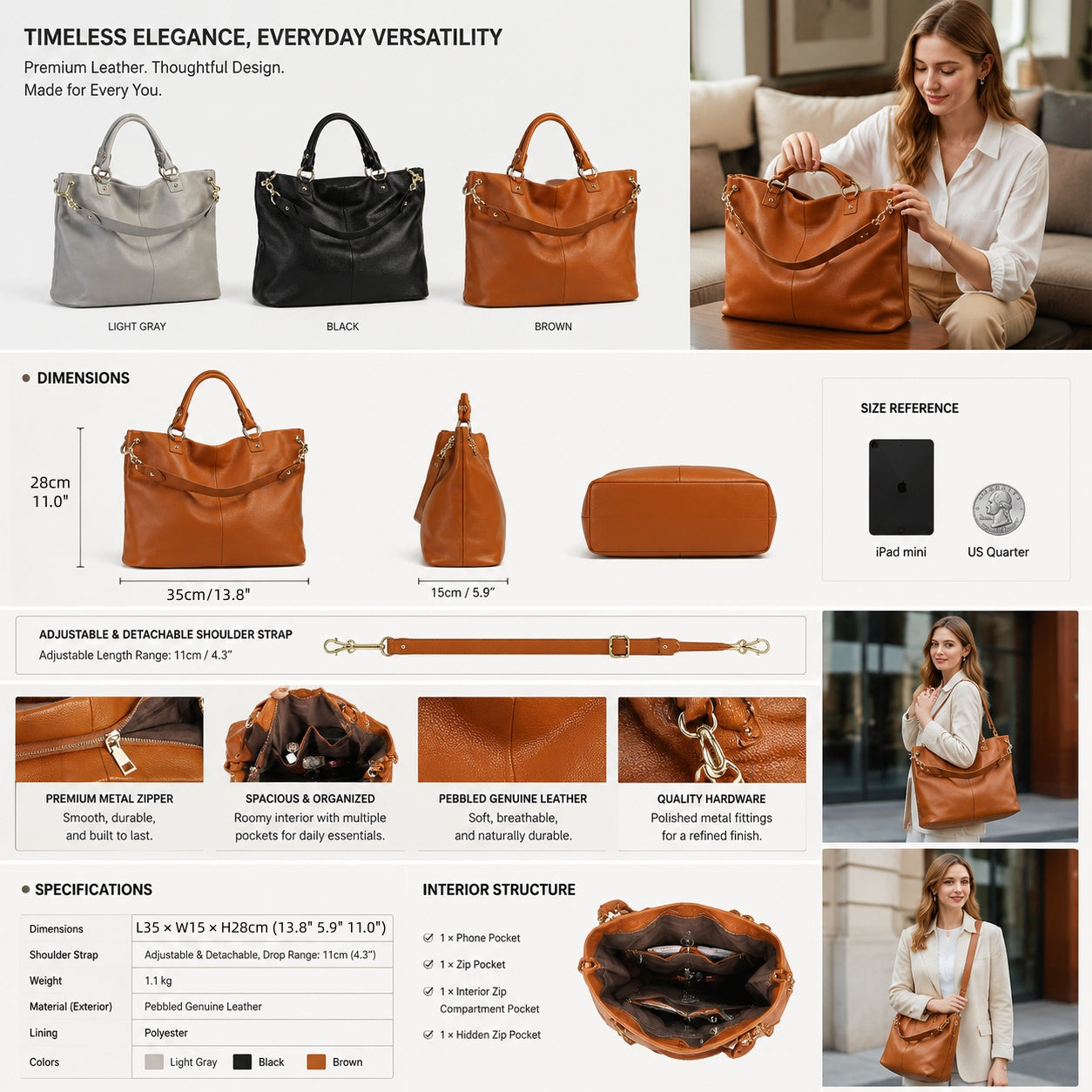 fanlosn yellow ochre leather crossbody handbag,women,dimensions