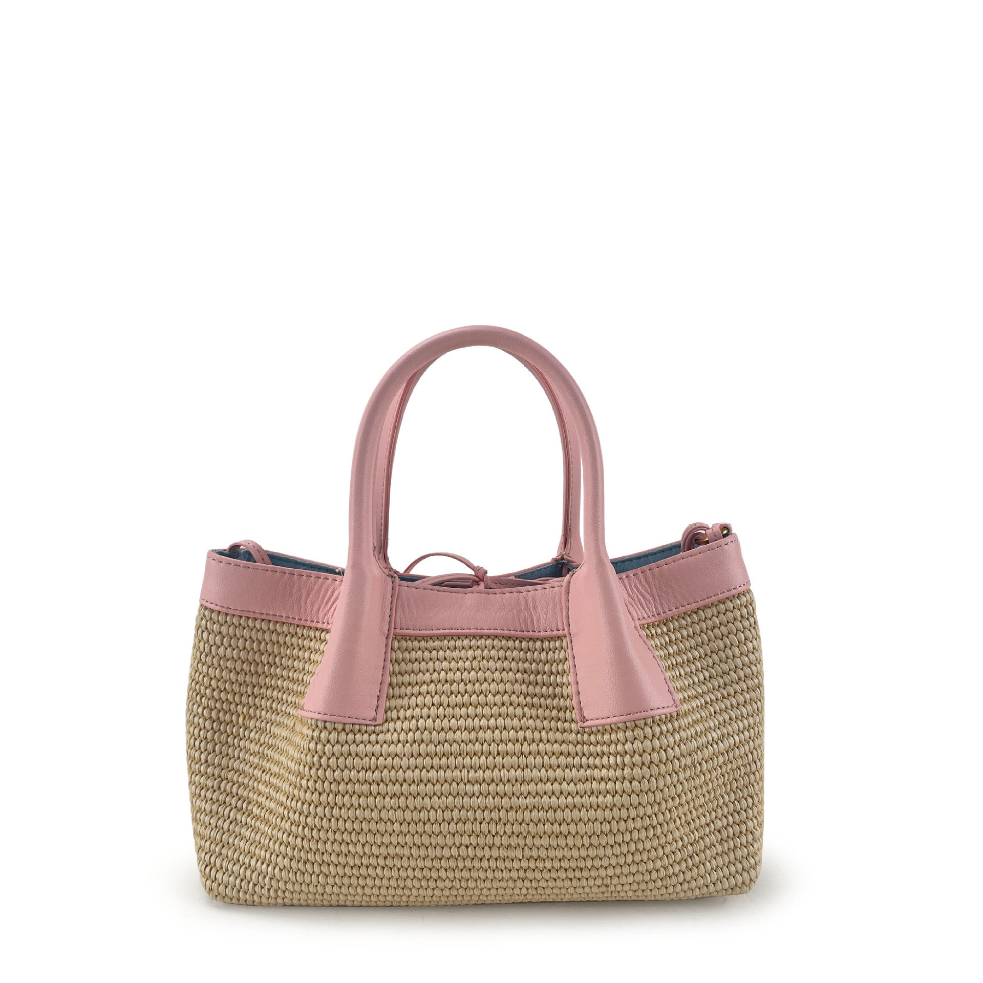 pink raffia crossbody purses,women,front