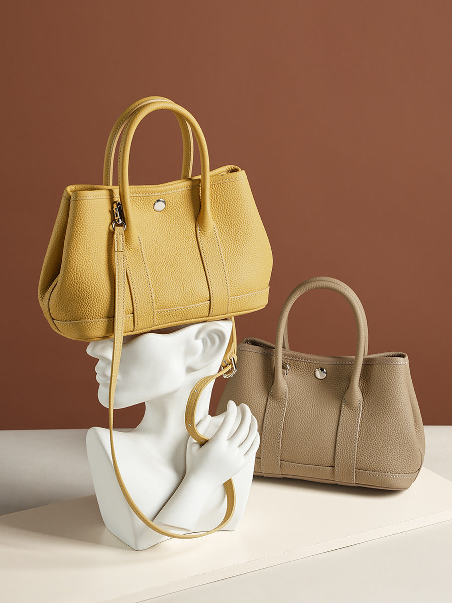 leather mini garden bag,women,color display