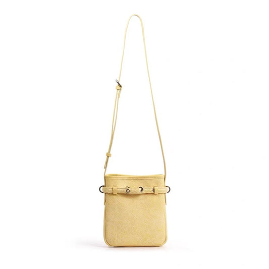 fanlosn yellow leather phone purse crossbody,women,front