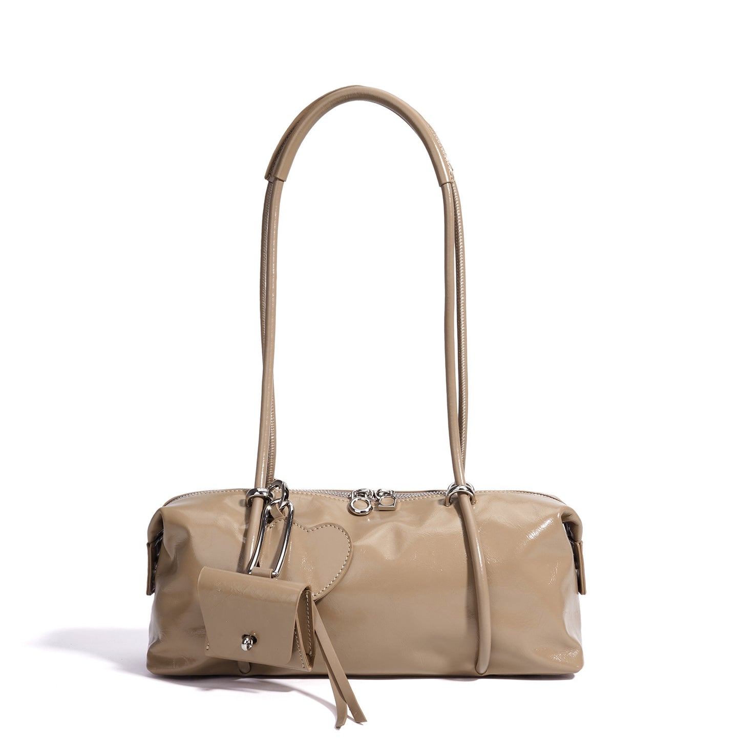 fanlosn flaxen leather small shoulder bag,women,detail