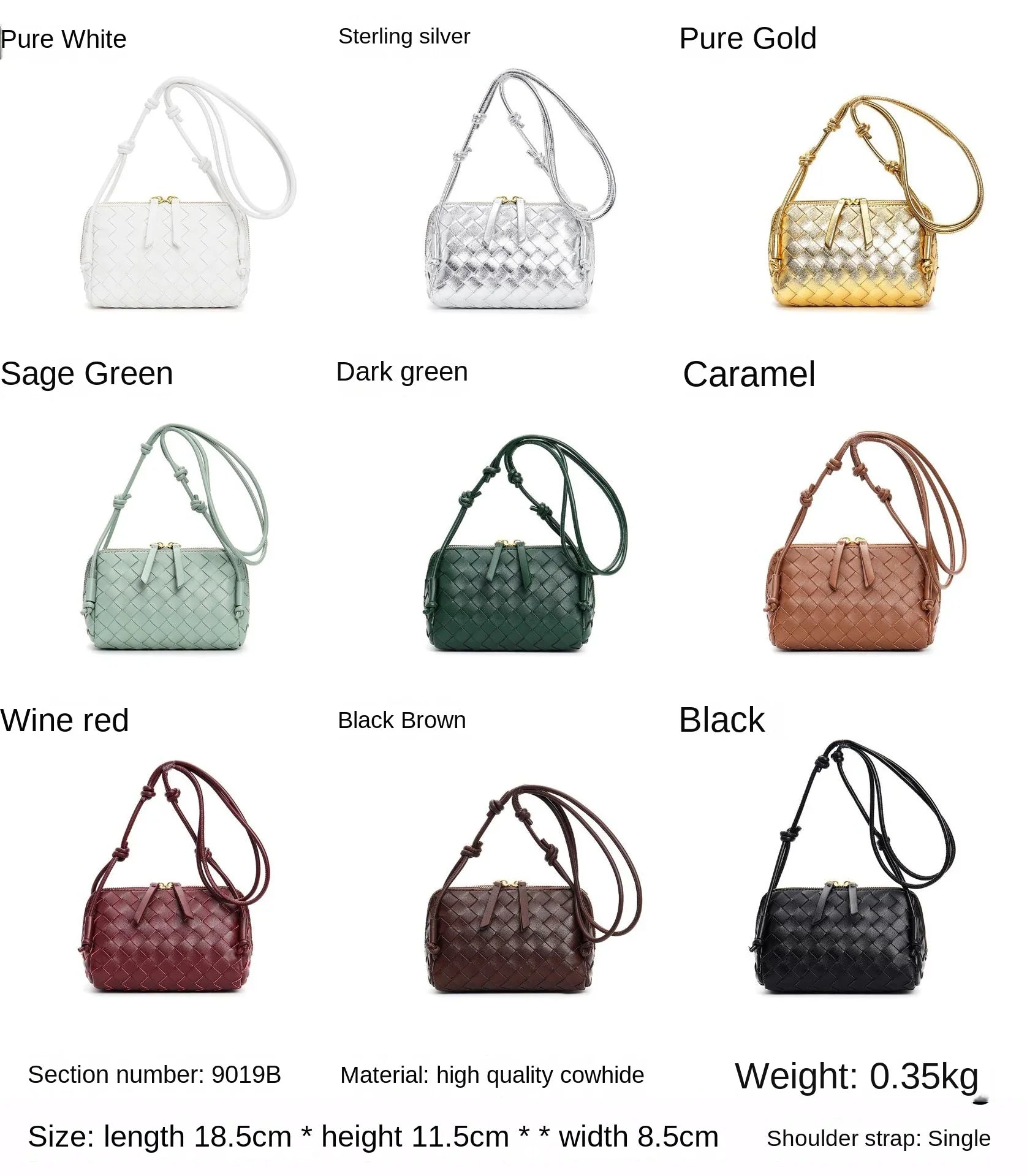 leather small square shoulder bag,women,color display