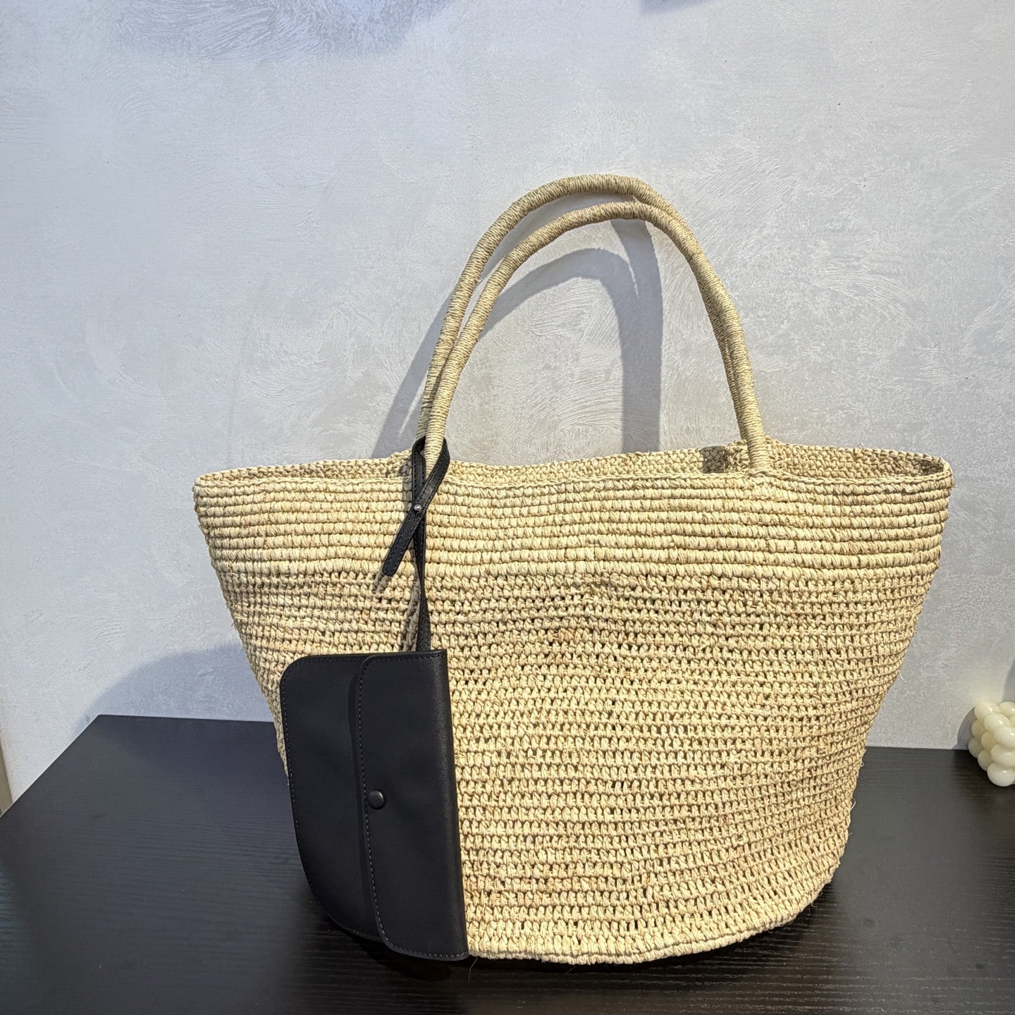 fanlosn beige raffia tote bag,women,front 02