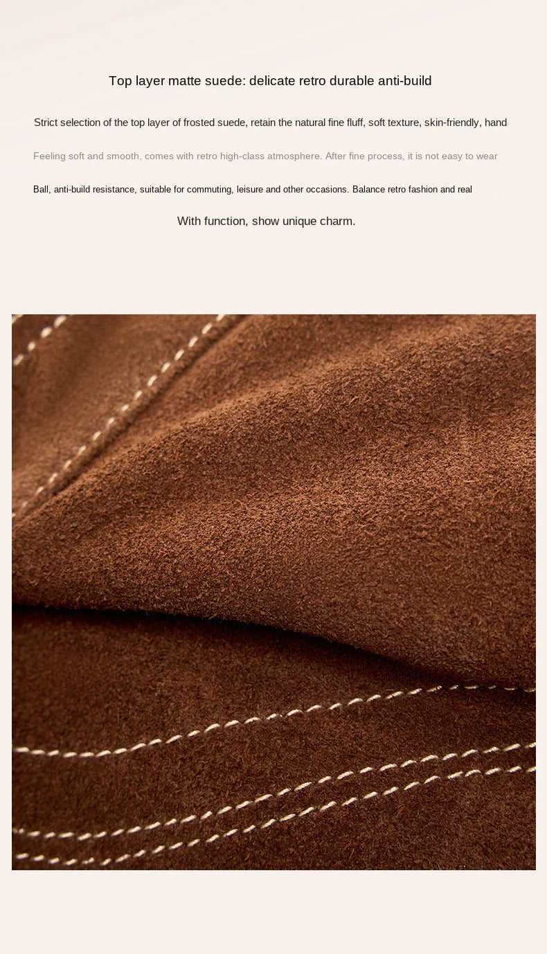 brown fanlosn suede underarm bag,women,detail 02
