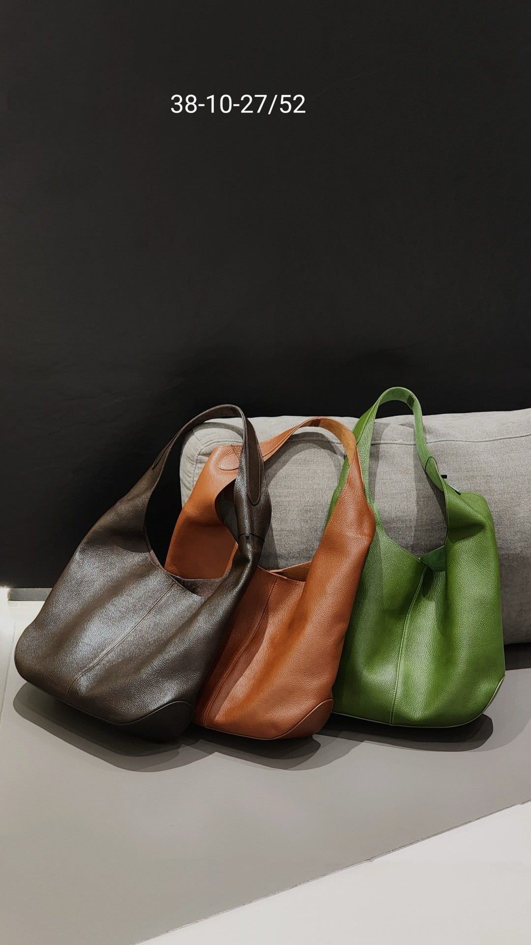 fanlosn green big leather underarm shoulder bag,women,color display